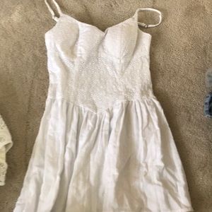 White dress